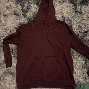 American Eagle Maroon Hoodie